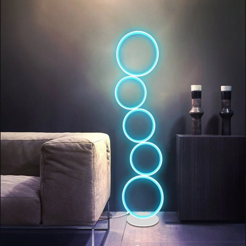 AuraRing™ RGB Circular Floor Lamp